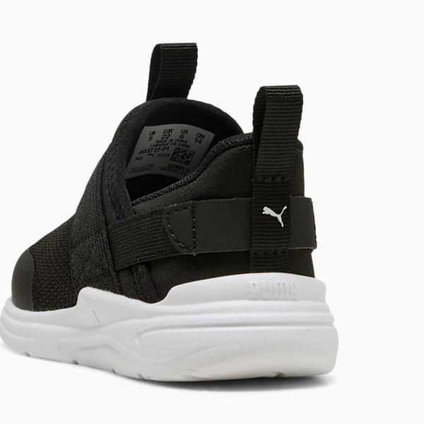 Soft Wired 2 SLIPTECH Sneakers Toddlers, PUMA Black-PUMA White, extralarge-GBR