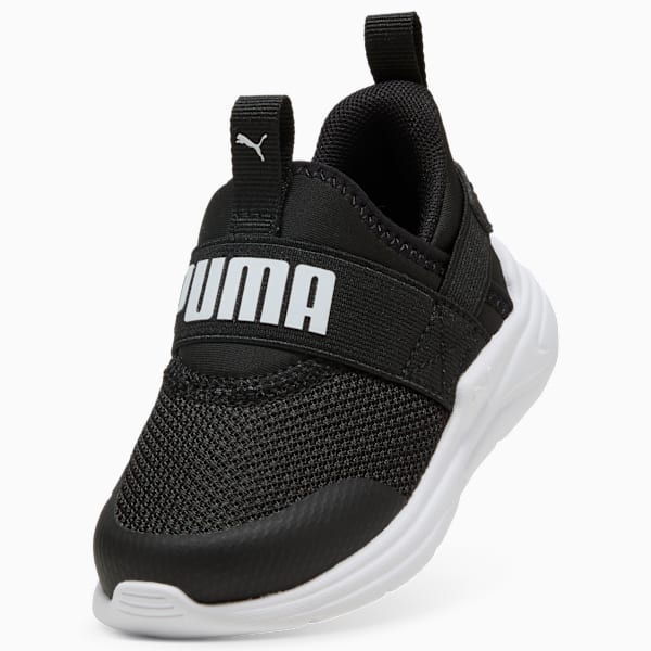 Soft Wired 2 SLIPTECH Sneakers Toddlers, PUMA Black-PUMA White, extralarge-GBR
