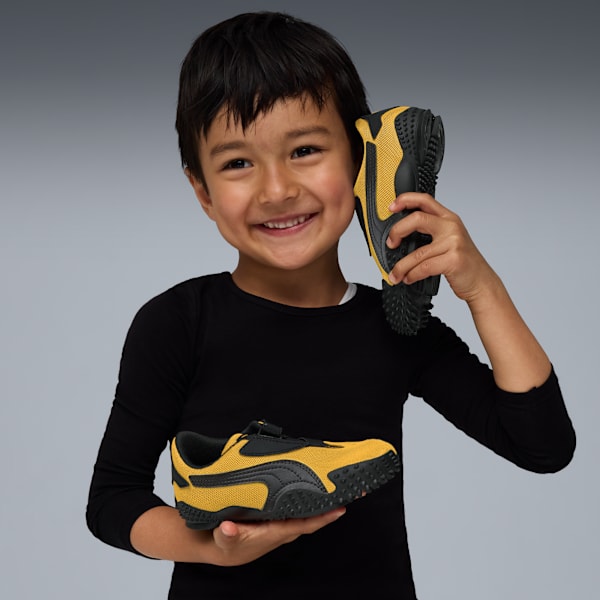 Mostro OG Prime Sneakers Kids, Pelé Yellow-PUMA Black, extralarge