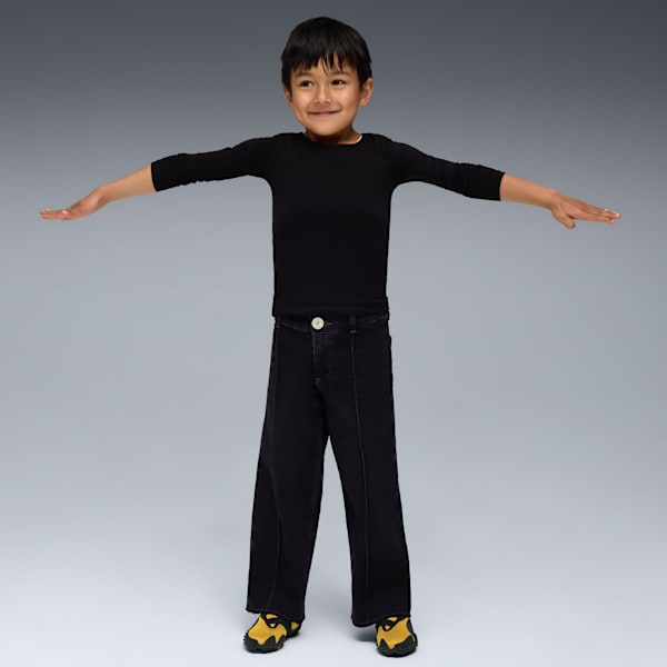 Mostro OG Prime Sneakers Kids, Pelé Yellow-PUMA Black, extralarge