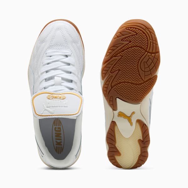 King Indoor Sneakers Youth, PUMA White-Frosted Ivory, extralarge