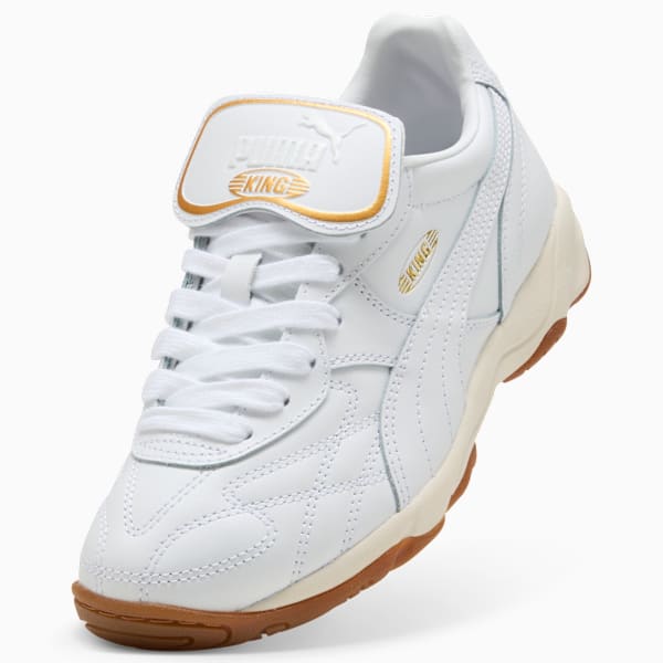 Tenis juvenil King Indoor, PUMA White-Frosted Ivory, extralarge
