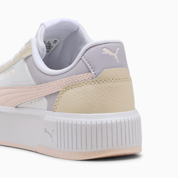 Carina Mia Jr Sneakers Youth, PUMA White-Jasmine Flower-Alpine Snow, extralarge