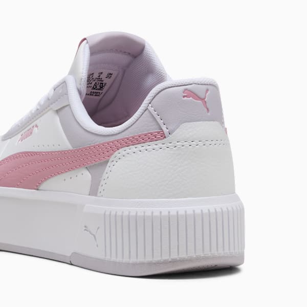 Carina Mia Big Kids' Sneakers, PUMA White-Poised Pink-Lilac Crush, extralarge