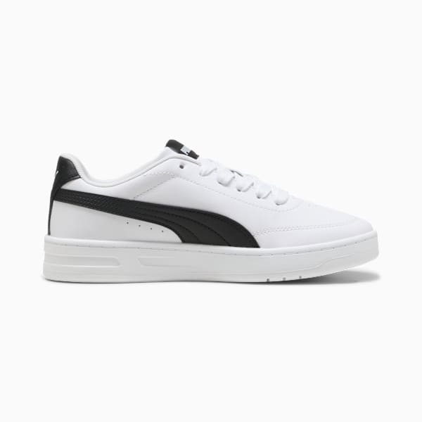 Court Classic Clean Sneakers Youth, PUMA White-PUMA Black, extralarge