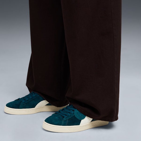 Tenis Suede Charles F. Stead V, Persian Blue-PUMA White, extralarge