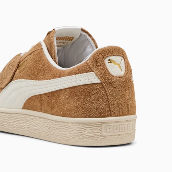 Tenis Suede Charles F. Stead V, Honey Butter-PUMA White, extralarge