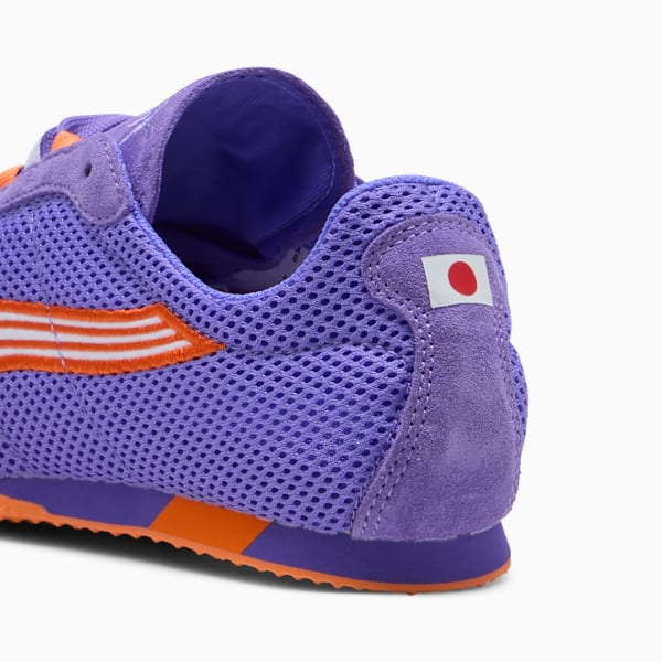 H-Street T&F Unisex, Dark Amethyst-Orange Glo, extralarge