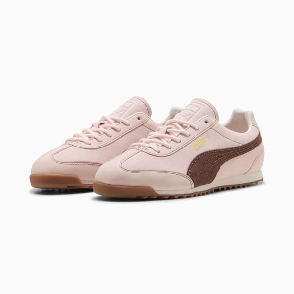 Arizona Wine Club Women's Sneakers, Jasmine Flower-Flat Bronze-PUMA Gold, extralarge