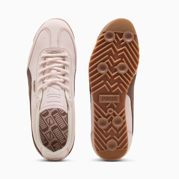 Arizona Wine Club Women's Sneakers, Jasmine Flower-Flat Bronze-PUMA Gold, extralarge