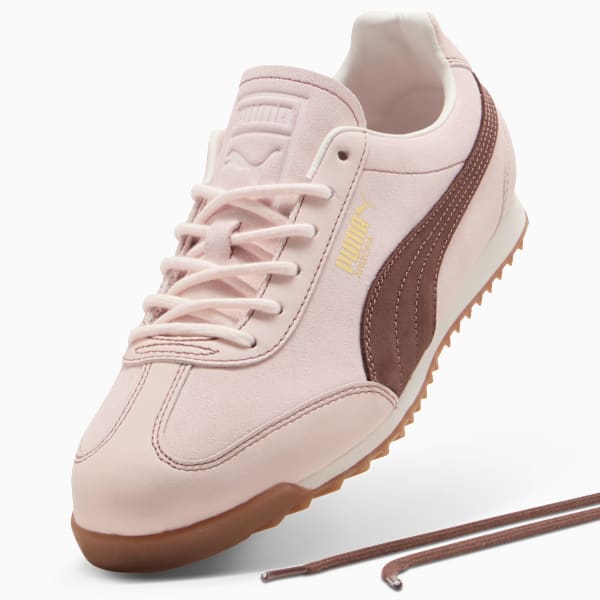Arizona Wine Club Women's Sneakers, Jasmine Flower-Flat Bronze-PUMA Gold, extralarge