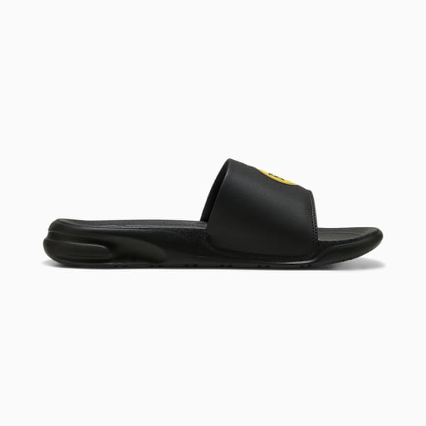 Softride Teamcat BVB Slides Unisex, PUMA Black-Faster Yellow-Victory Gold, extralarge