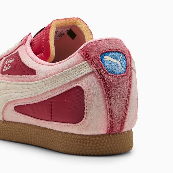Tenis PUMA x KIDSUPER Brasil Panels, Dark Crimson-Alpine Snow, extralarge