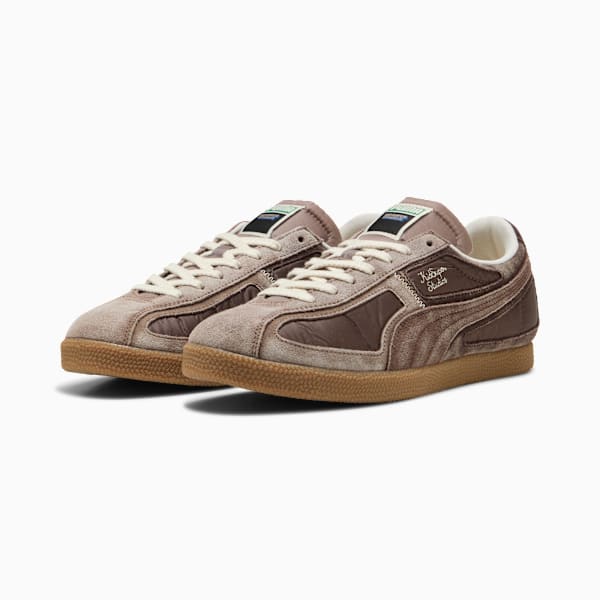 Tenis PUMA x KIDSUPER Brasil Panels, Espresso Brown-Totally Taupe, extralarge