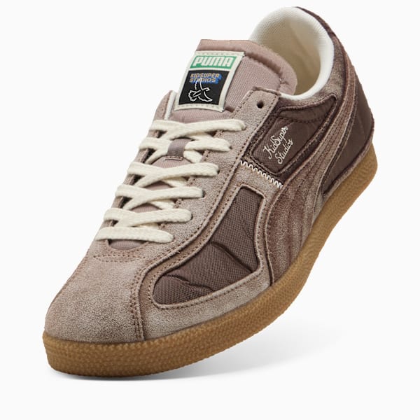 Tenis PUMA x KIDSUPER Brasil Panels, Espresso Brown-Totally Taupe, extralarge