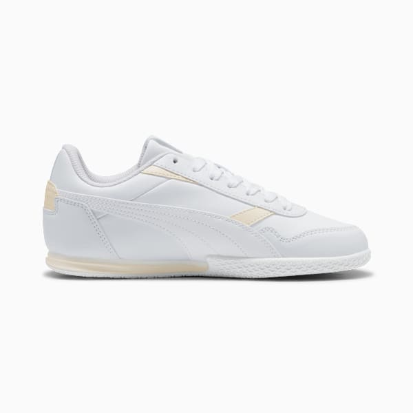 Bella Donna Big Kids' Easy On Sneakers, PUMA White-PUMA White-PUMA Silver, extralarge