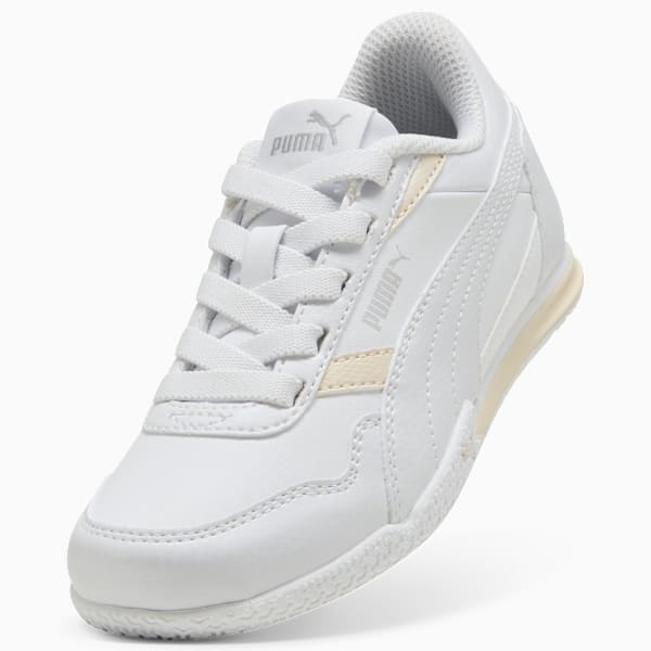 Bella Donna SL AC Kids, PUMA White-PUMA White-PUMA Silver, extralarge