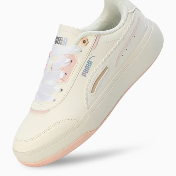 Tori Pixie V1 Women's All-day Comfort Sneakers, Pristine-Light Sand-Island Pink, extralarge-IND