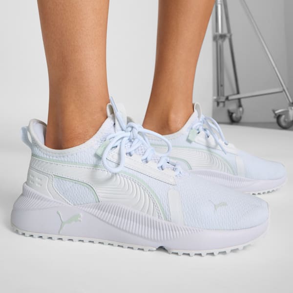 Tenis para mujer Pacer Future Street Clean, PUMA White-Peaceful Blue, extralarge
