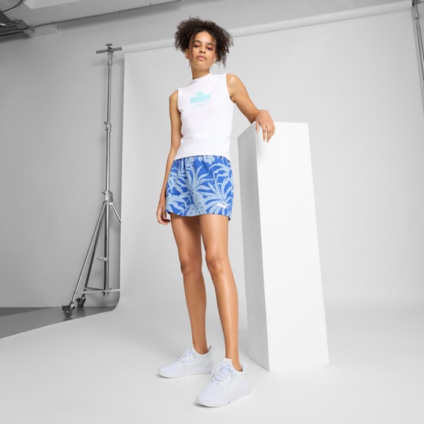 Tenis para mujer Pacer Future Street Clean, PUMA White-Peaceful Blue, extralarge