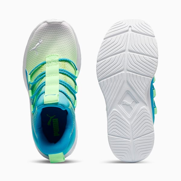 One4All 2.0 Sprout Sneakers Kids, Hero Blue-Speed Blue-Speed Green, extralarge