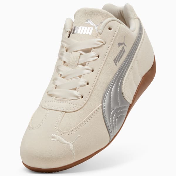 Speedcat Metallic Jr Youth, Alpine Snow-PUMA Silver, extralarge
