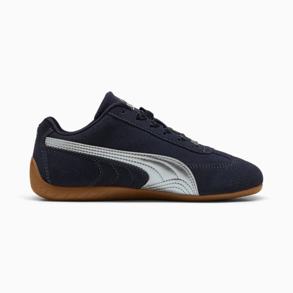 Speedcat Metallic Sneakers Youth, New Navy-PUMA Silver, extralarge