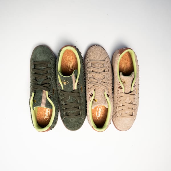 Suede Bodega Sneakers, Ice Coffee-Toasted-Teak, extralarge