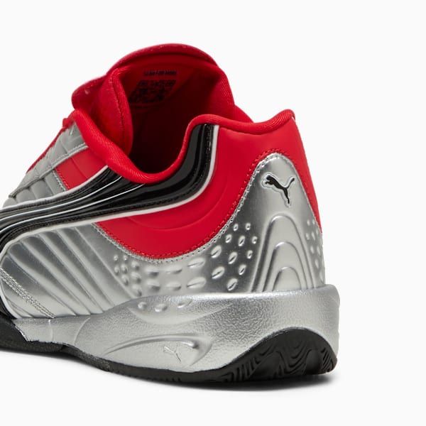 Tenis juvenil V-S2 Goalgetter, PUMA Silver-For All Time Red, extralarge