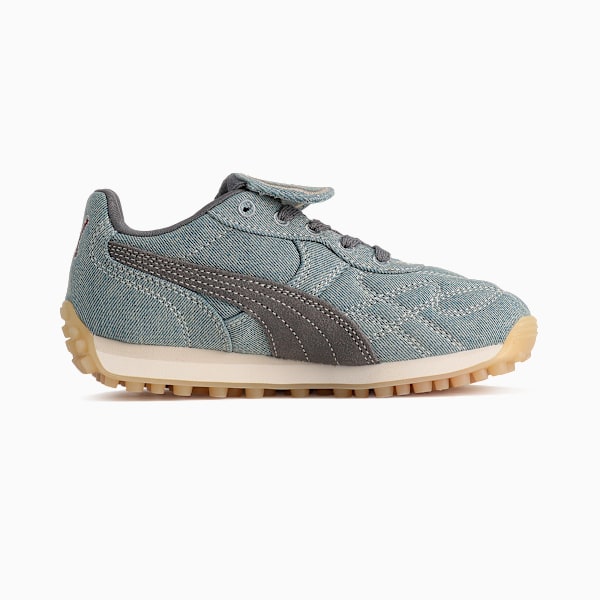 キッズ FENTY x PUMA AVANTI スマーフ スニーカー 17-21cm, Slate Sky, extralarge-JPN