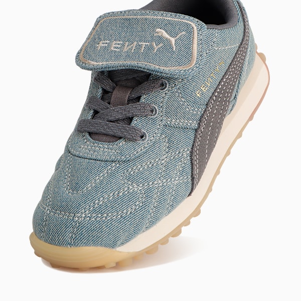キッズ FENTY x PUMA AVANTI スマーフ スニーカー 17-21cm, Slate Sky, extralarge-JPN