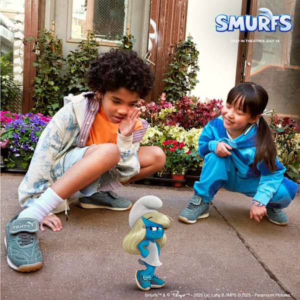 FENTY x PUMA x SMURFS Avanti Sneakers Toddlers, Slate Sky, extralarge