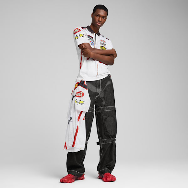 A$AP ROCKY x PUMA Mostro 3.D Men's Shoes, Pop Red-Intense Red-PUMA Black, extralarge