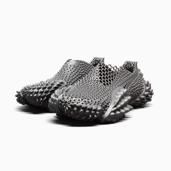 A$AP ROCKY x PUMA Mostro 3.D Men's Shoes, Platinum Metallic-PUMA Black, extralarge