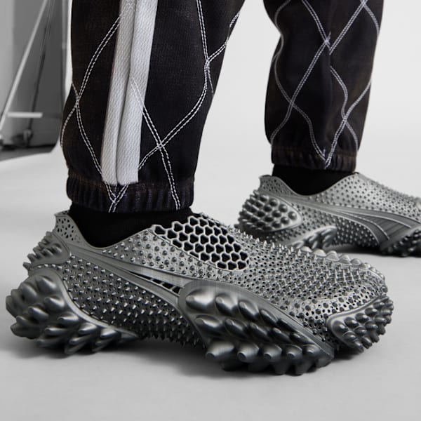 Tenis sin cordones A$AP ROCKY x PUMA Mostro 3.D, Platinum Metallic-PUMA Black, extralarge