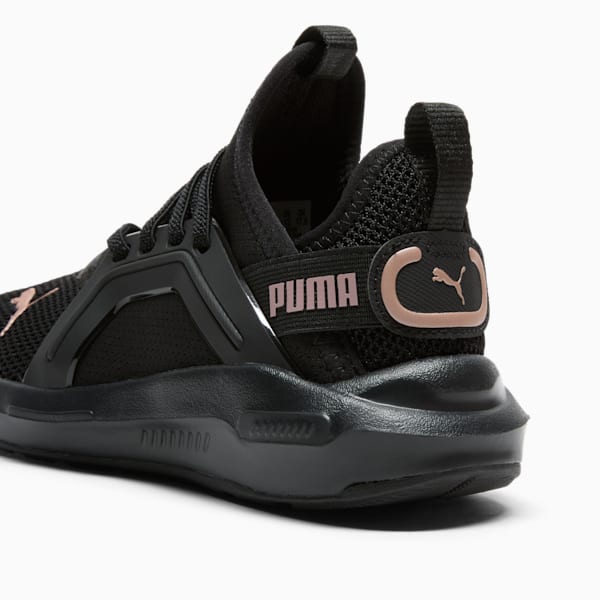 Soft Enzo 5 Rose Gold Little Kids' Sneakers, PUMA Black-Rose Gold, extralarge