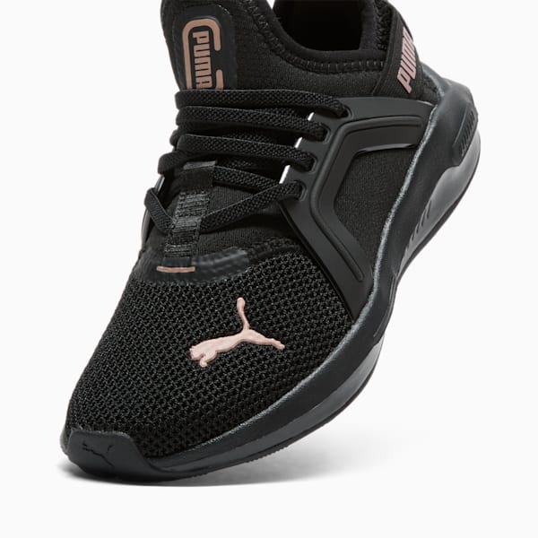 Tenis para niño Soft Enzo 5 Rose Gold, PUMA Black-Rose Gold, extralarge