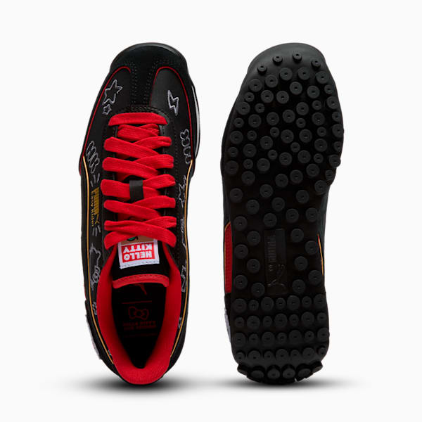 Tenis para mujer Easy Rider Goth PUMA x HELLO KITTY® AND FRIENDS, PUMA Black-For All Time Red-Mountain Blue, extralarge