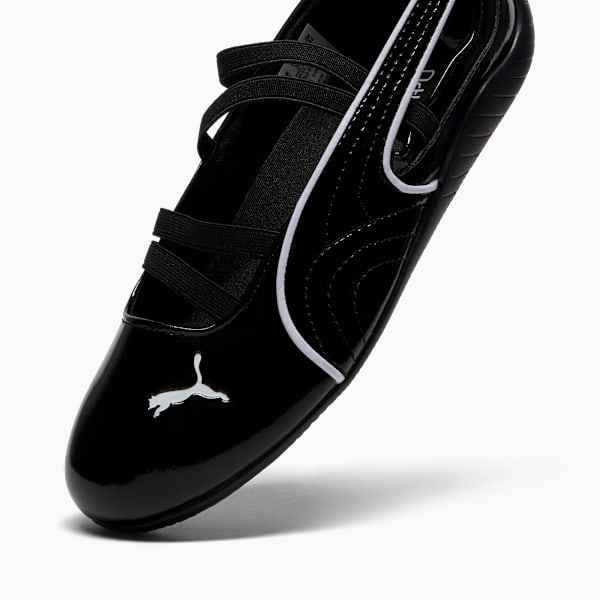 Chaussures Speedcat Ballet brillantes Femme, PUMA Black-PUMA White, extralarge