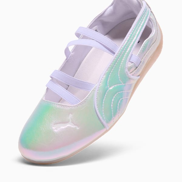 Speedcat Ballet Pearlized, PUMA White-PUMA Black, extralarge