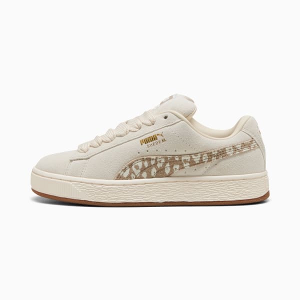 Suede XL Leopard Jr Youth, Alpine Snow-Warm White, extralarge