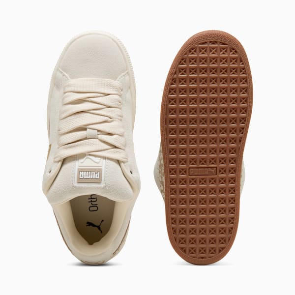 Suede XL Leopard Jr Youth, Alpine Snow-Warm White, extralarge