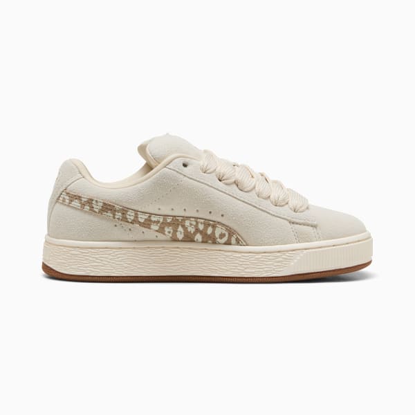 Suede XL Leopard Jr Youth, Alpine Snow-Warm White, extralarge