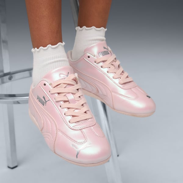 Speedcat Pearlized Sneakers Youth, Jasmine Flower-PUMA Silver, extralarge