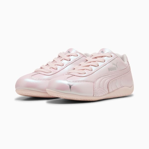 Speedcat Pearlized Sneakers Kids, Jasmine Flower-PUMA Silver, extralarge