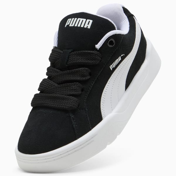 Park Lifestyle Big Kids' Sneakers, PUMA Black-PUMA White, extralarge