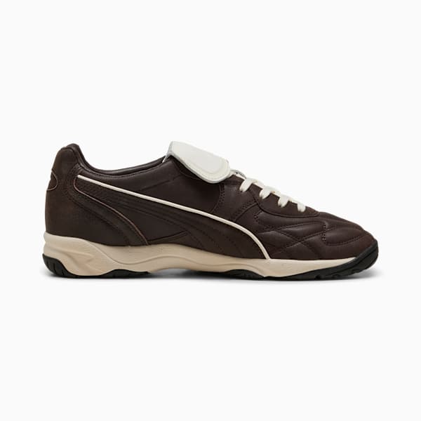 King Indoor Premium Sneakers Unisex, Dark Chocolate-Warm White, extralarge
