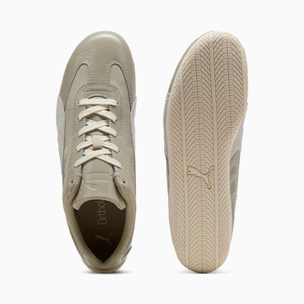 Speedcat Patent Sneakers, Pebble Gray-Feather Gray, extralarge