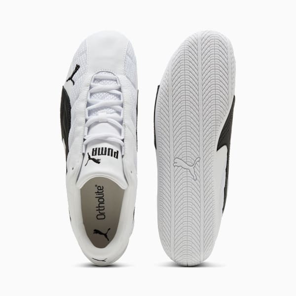 Speedcat Plus Leather Sneakers, PUMA White-PUMA Black, extralarge