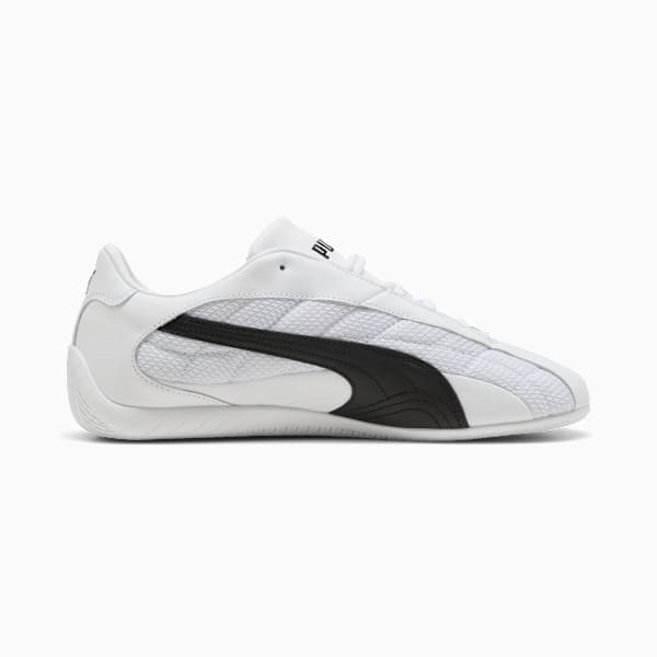 Speedcat Plus Leather Sneakers, PUMA White-PUMA Black, extralarge